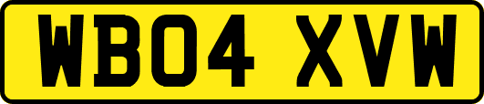 WB04XVW