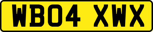 WB04XWX