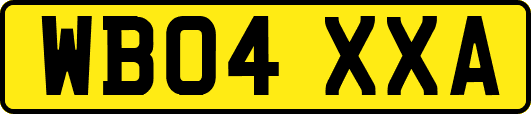 WB04XXA