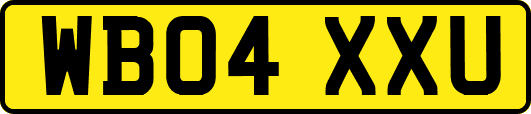 WB04XXU