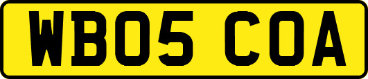 WB05COA