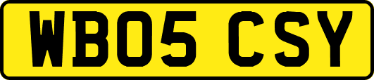 WB05CSY
