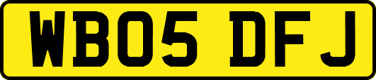 WB05DFJ