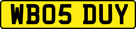 WB05DUY