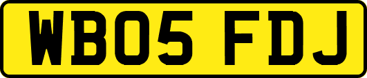 WB05FDJ