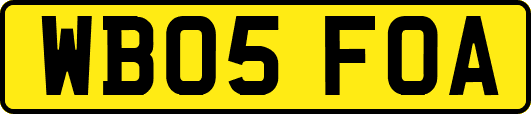 WB05FOA