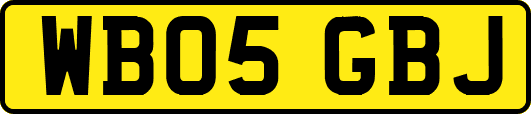 WB05GBJ