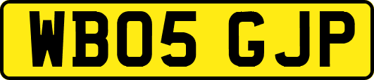 WB05GJP