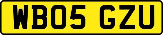 WB05GZU