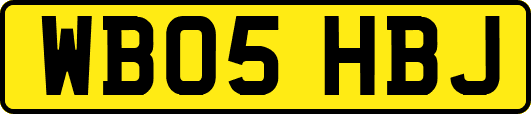 WB05HBJ