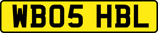 WB05HBL