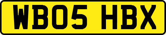 WB05HBX
