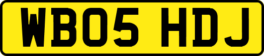 WB05HDJ