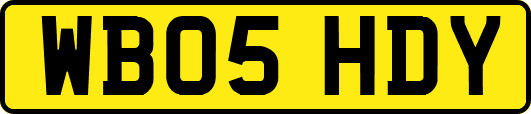 WB05HDY