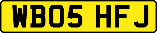 WB05HFJ