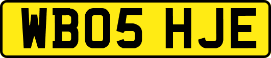 WB05HJE