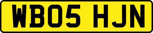 WB05HJN