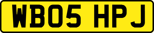 WB05HPJ