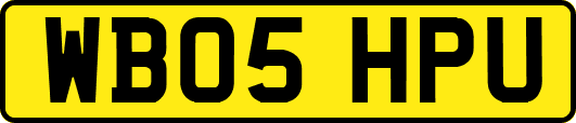 WB05HPU