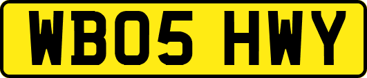 WB05HWY