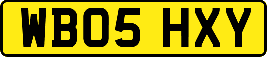 WB05HXY