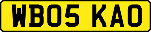 WB05KAO