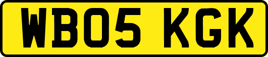 WB05KGK