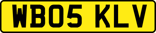 WB05KLV