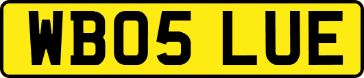 WB05LUE