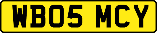 WB05MCY