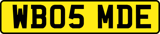 WB05MDE