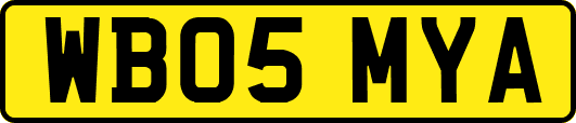 WB05MYA
