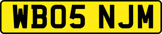 WB05NJM