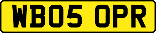 WB05OPR