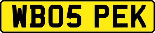 WB05PEK