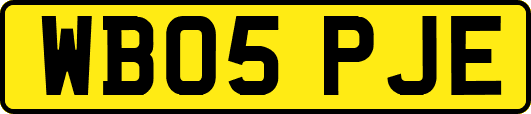 WB05PJE