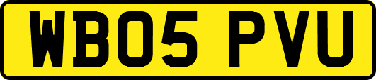 WB05PVU