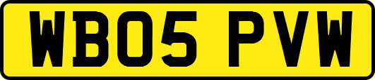 WB05PVW