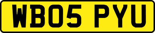 WB05PYU