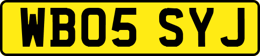 WB05SYJ