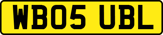 WB05UBL