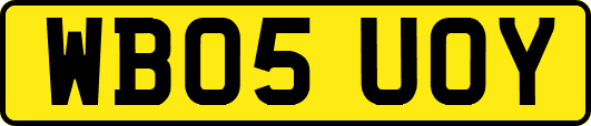 WB05UOY