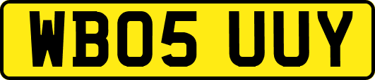 WB05UUY