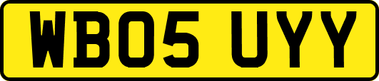 WB05UYY