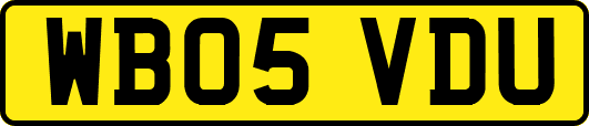 WB05VDU