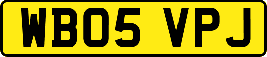 WB05VPJ