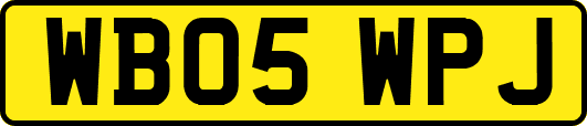 WB05WPJ