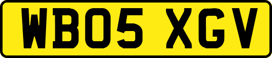 WB05XGV