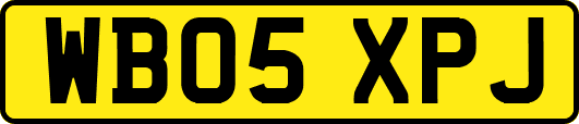 WB05XPJ
