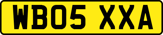 WB05XXA